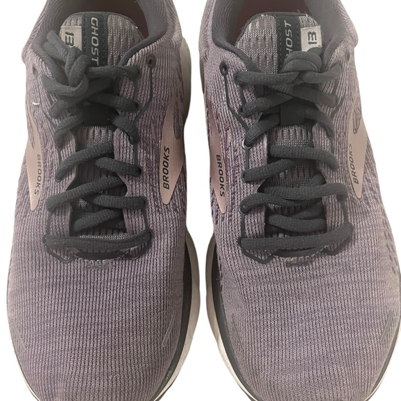 Brooks Shoes - Brooks Ghost 13 Running Shoes Women’s 7.5 Purple Mauve Rose Gold Sneakers